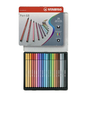 STABILO - Feutres de coloriage Pen 68 Pastell 8 …