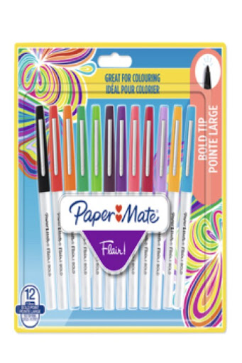 Boîte de 12 stylos feutre Flair® - Papermate