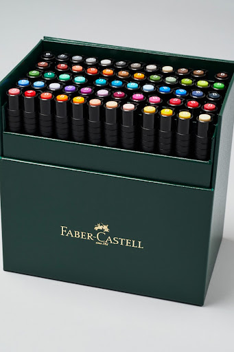 Coffret 60 Feutres Faber-Castell Pitt Artist Brush