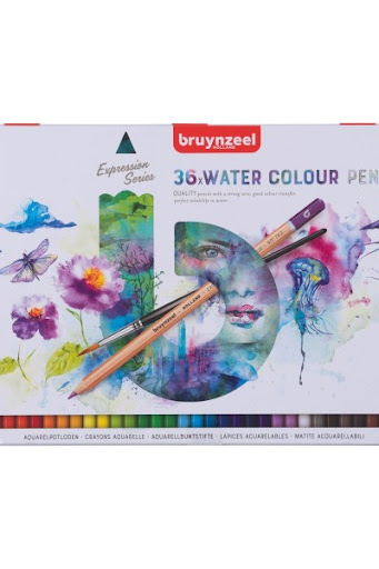 10 Crayons de Couleur Aquarellables - Atelier du Crayon