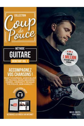 COUP DE POUCE Méthode Guitare Folk Débutant