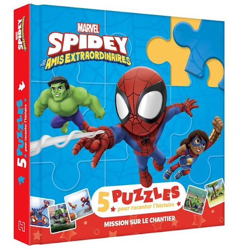 Marvel Spidey et ses amis extraordinaires : 5 puzzles pour