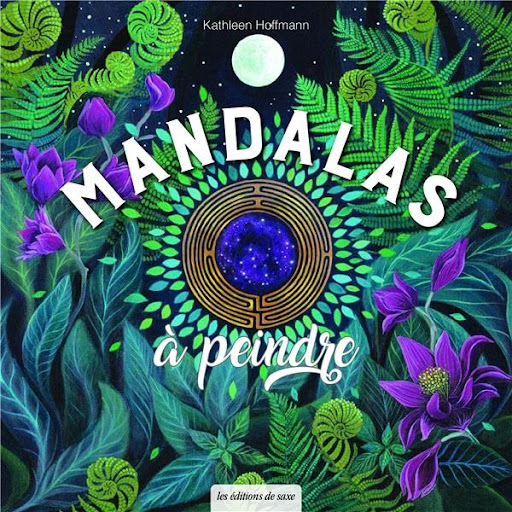 Mandalas à peindre : livre peinture à l'acrylique – 12 projets