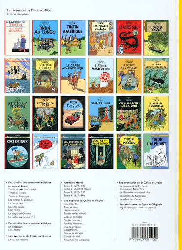  LES AVENTURES DE TINTIN - OBJECTIF LUNE - Hergé - Livres