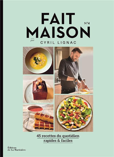 Livre Cyril Lignac en cuisine 200 recettes pour tous les jours