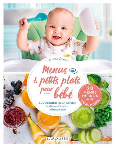 menus et petits plats pour bébé ; 100 recettes pour débuter la