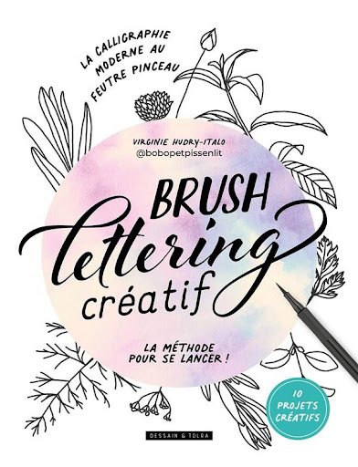 Guide d'Apprentissage Calligraphie et Brush Lettering: Cahier d